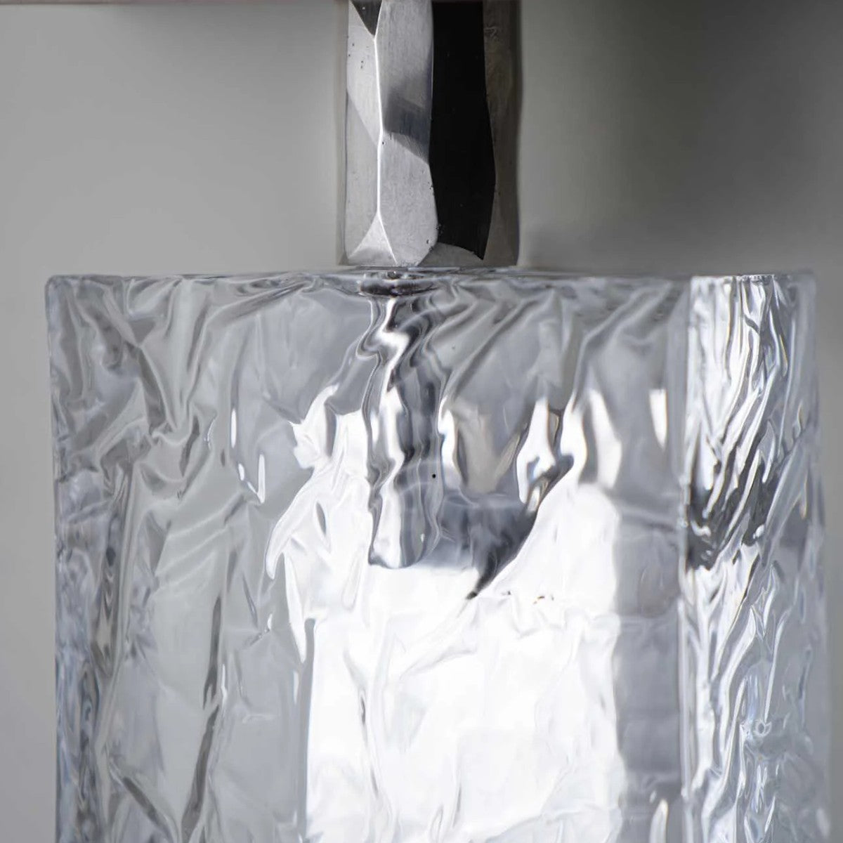 Porta Romana I Marlin Bathroom Wall Light | Perspex with Nickel