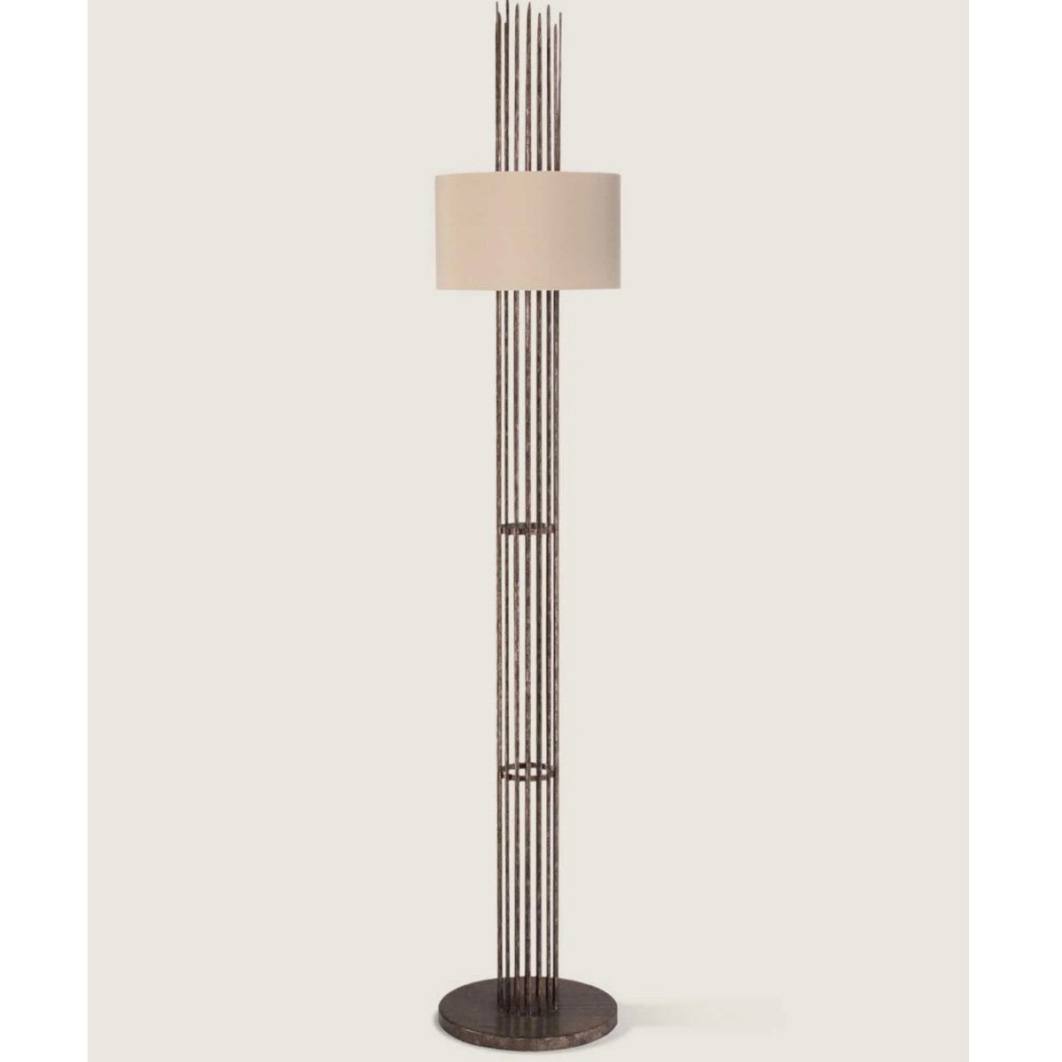 Porta Romana I Flynn Caged Floor Lamp