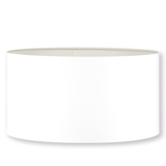 William Yeoward | Oval Lampshade in Satin with White Liner | 47 cm