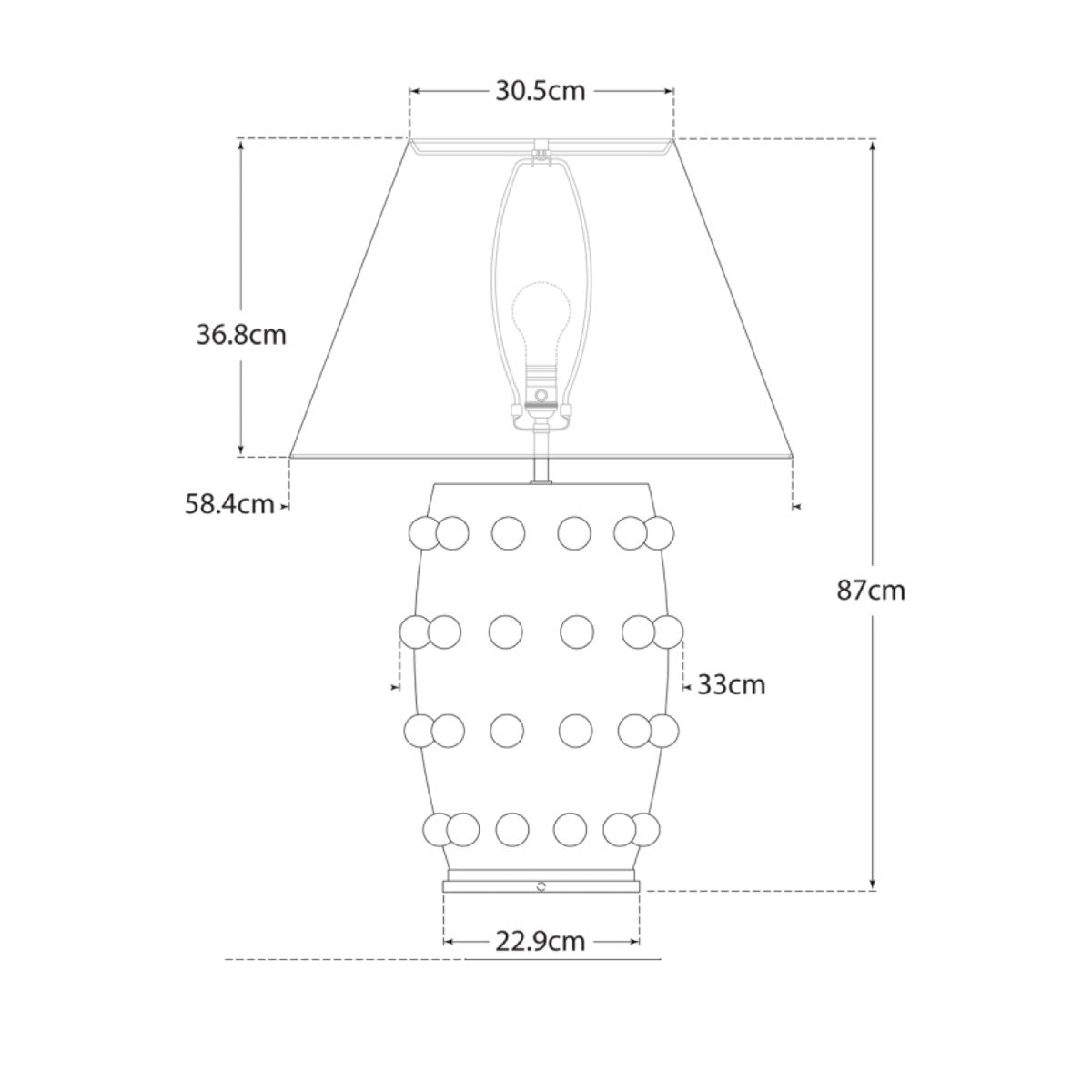 Kelly Wearstler | Linden Table Lamp Large