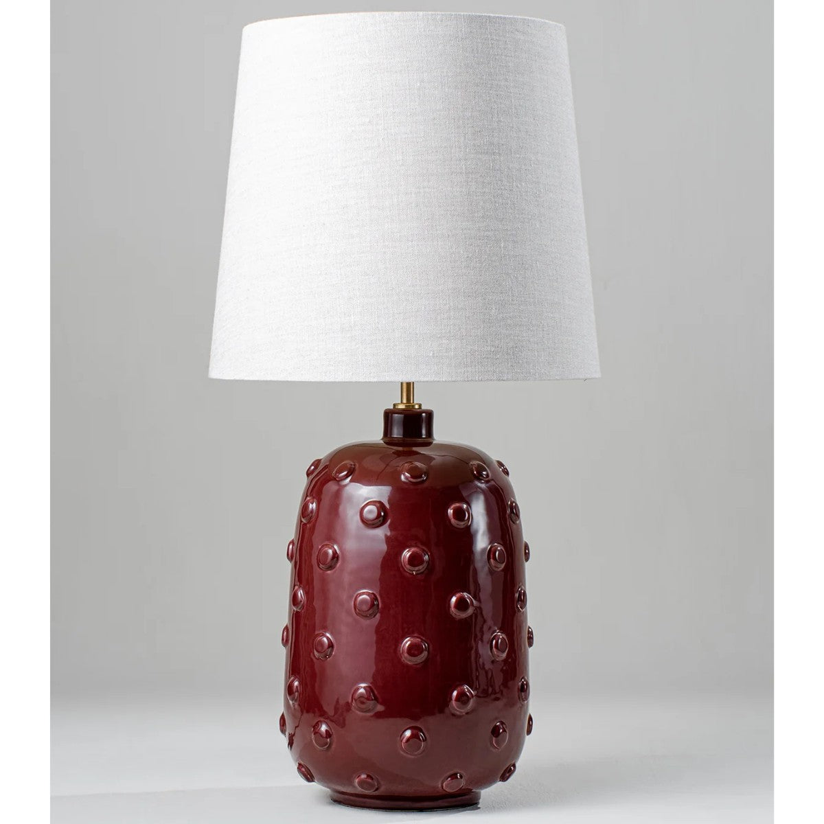 Porta Romana | Button Lamp Large | Cranberry