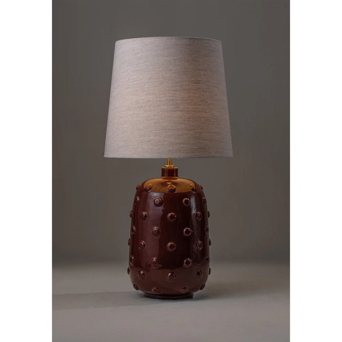 Porta Romana | Button Lamp Large | Cranberry