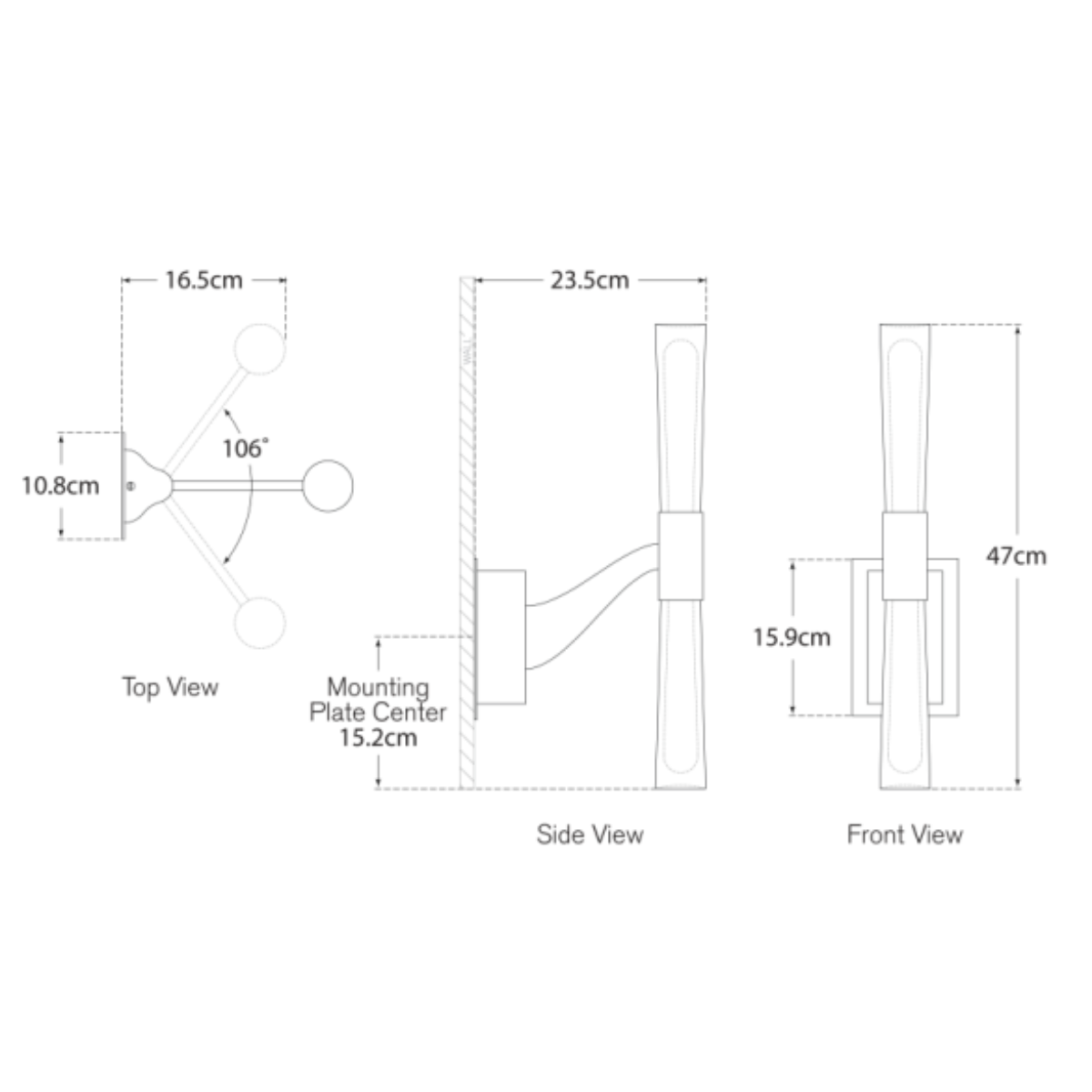 AERIN | Brenta Single Wall Light