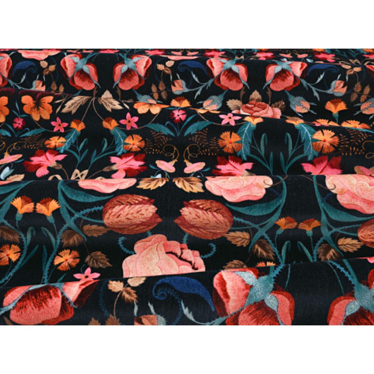 ROMO | Temperley London | Bonita Velvet Rosa