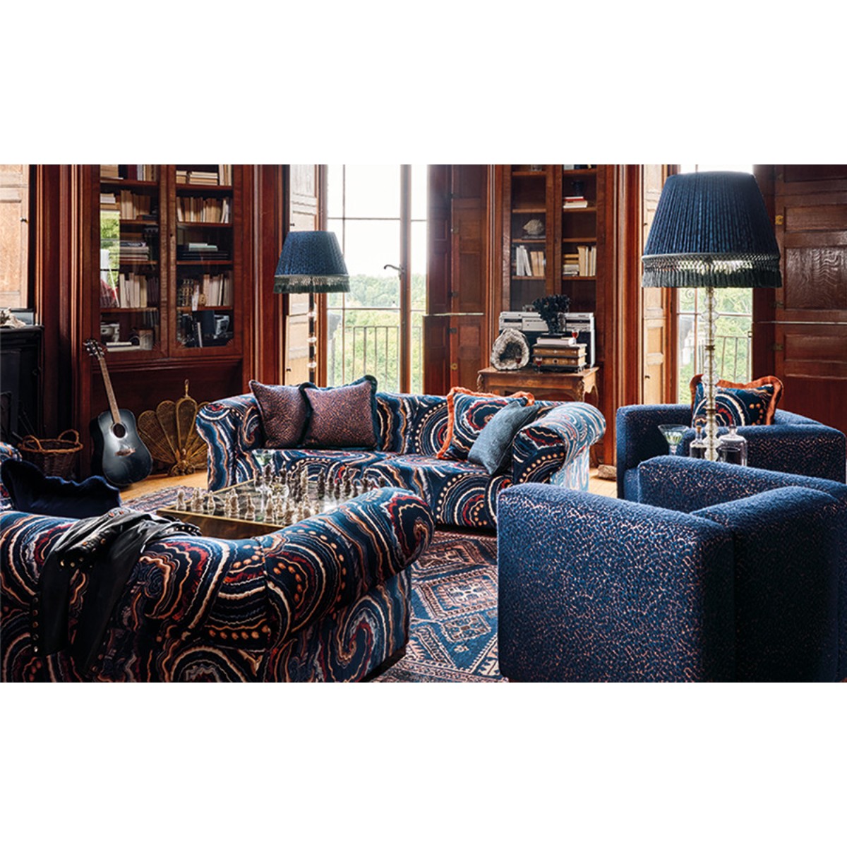 ROMO | Temperley London | Fantasia Velvet