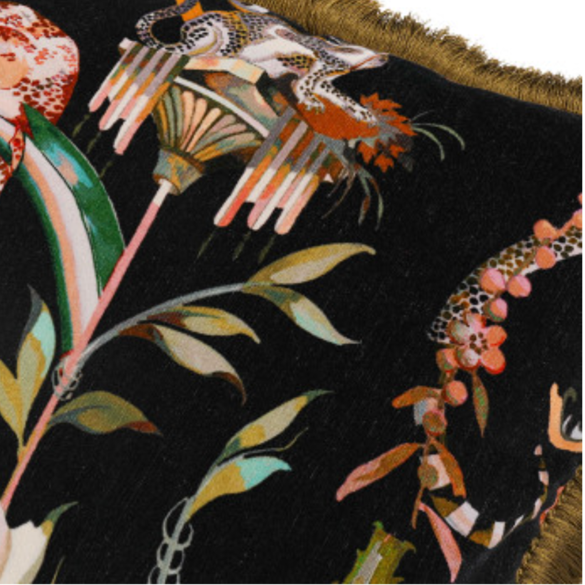 ROMO | Temperley London | Euphoria Velvet 50cm Cushion