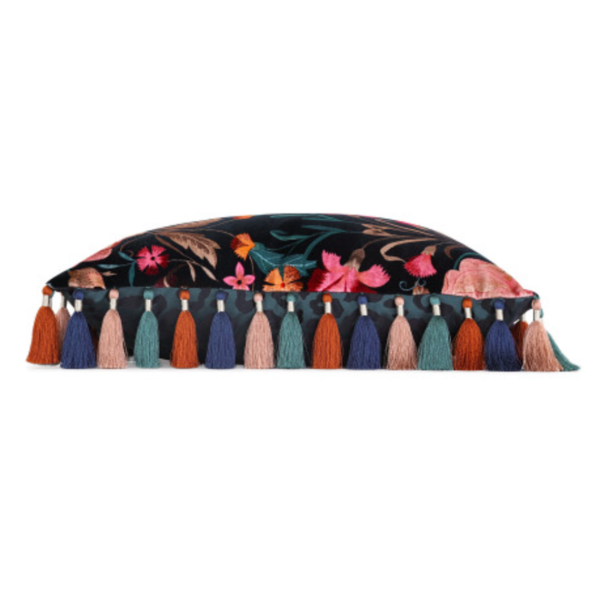 ROMO | Temperley London | Bonita Velvet 50cm Cushion Rosa
