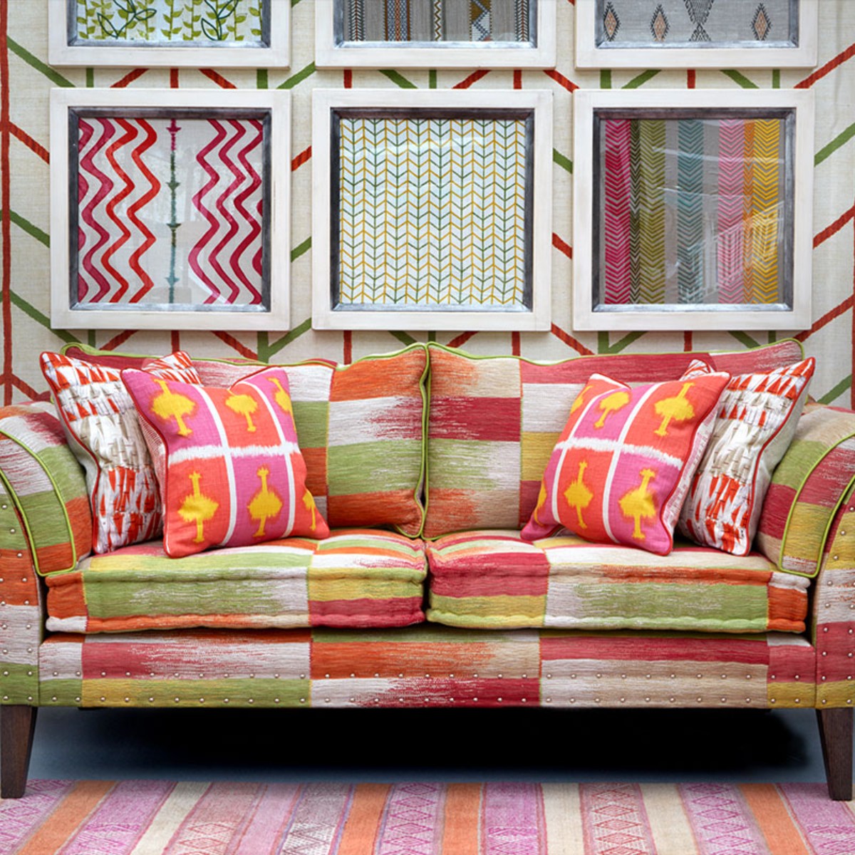 Christopher Farr Cloth | Kit Kemp | Ikat Weave