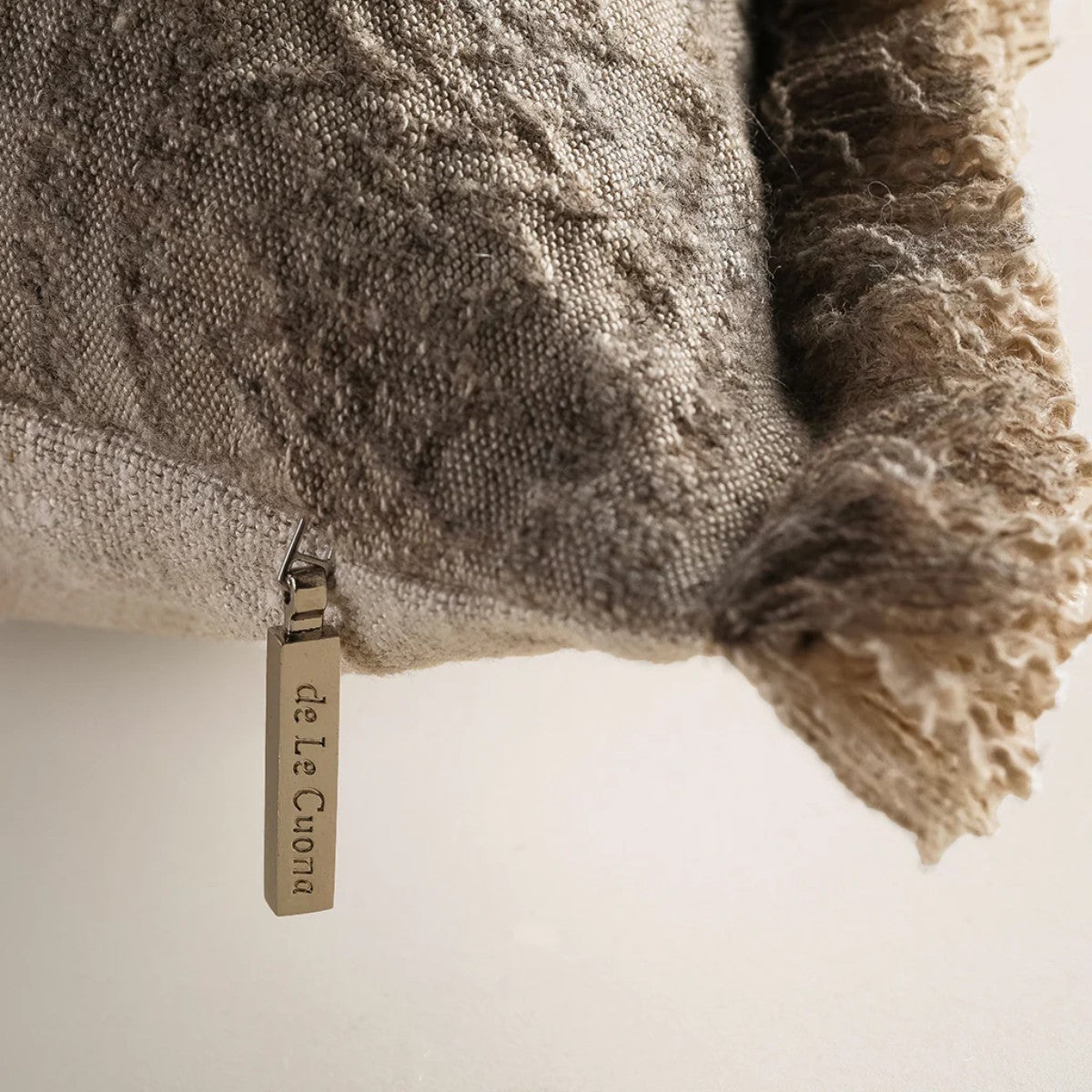 de Le Cuona | Kalahari Cushion With Fringe Detail