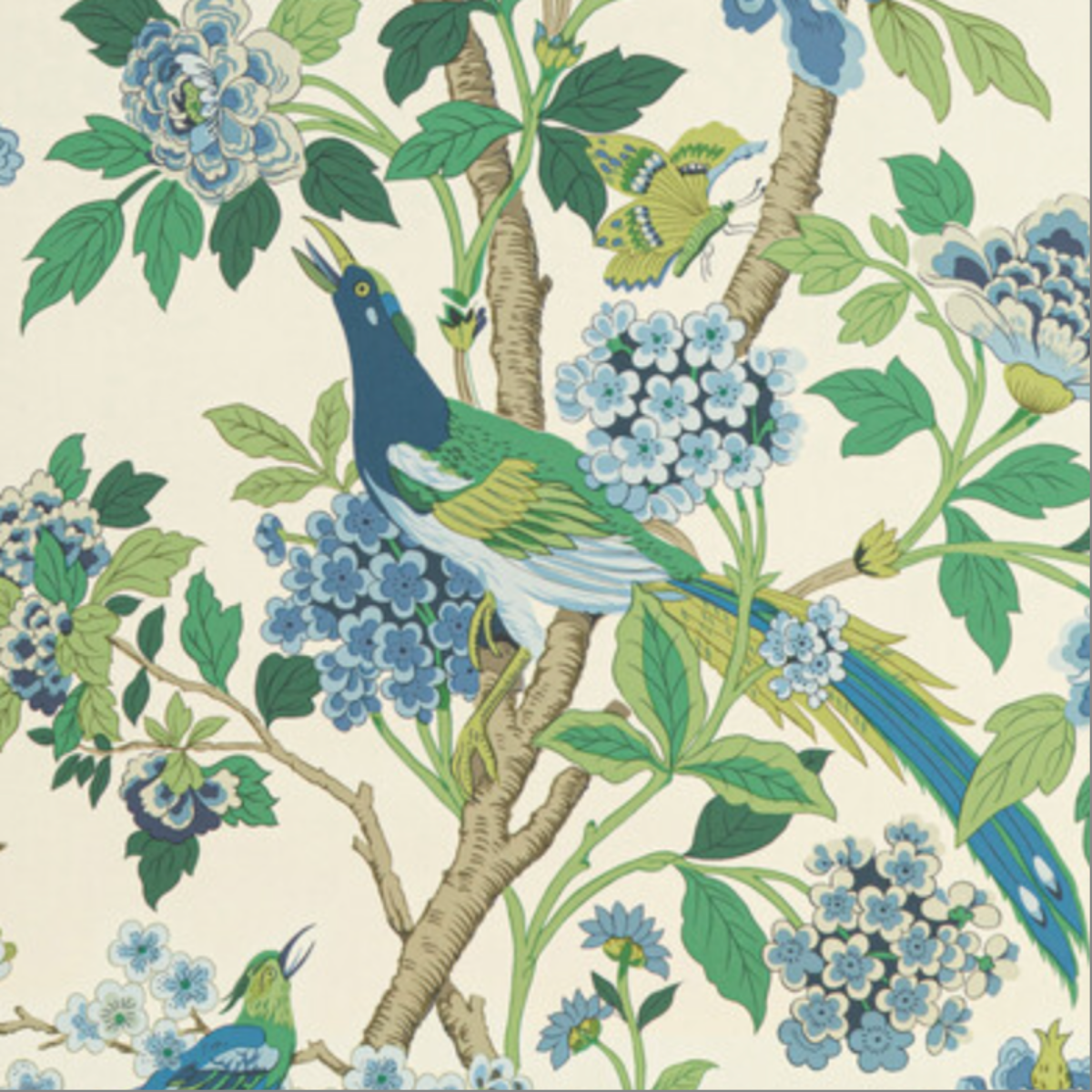 GP & J Baker | Hydrangea Bird