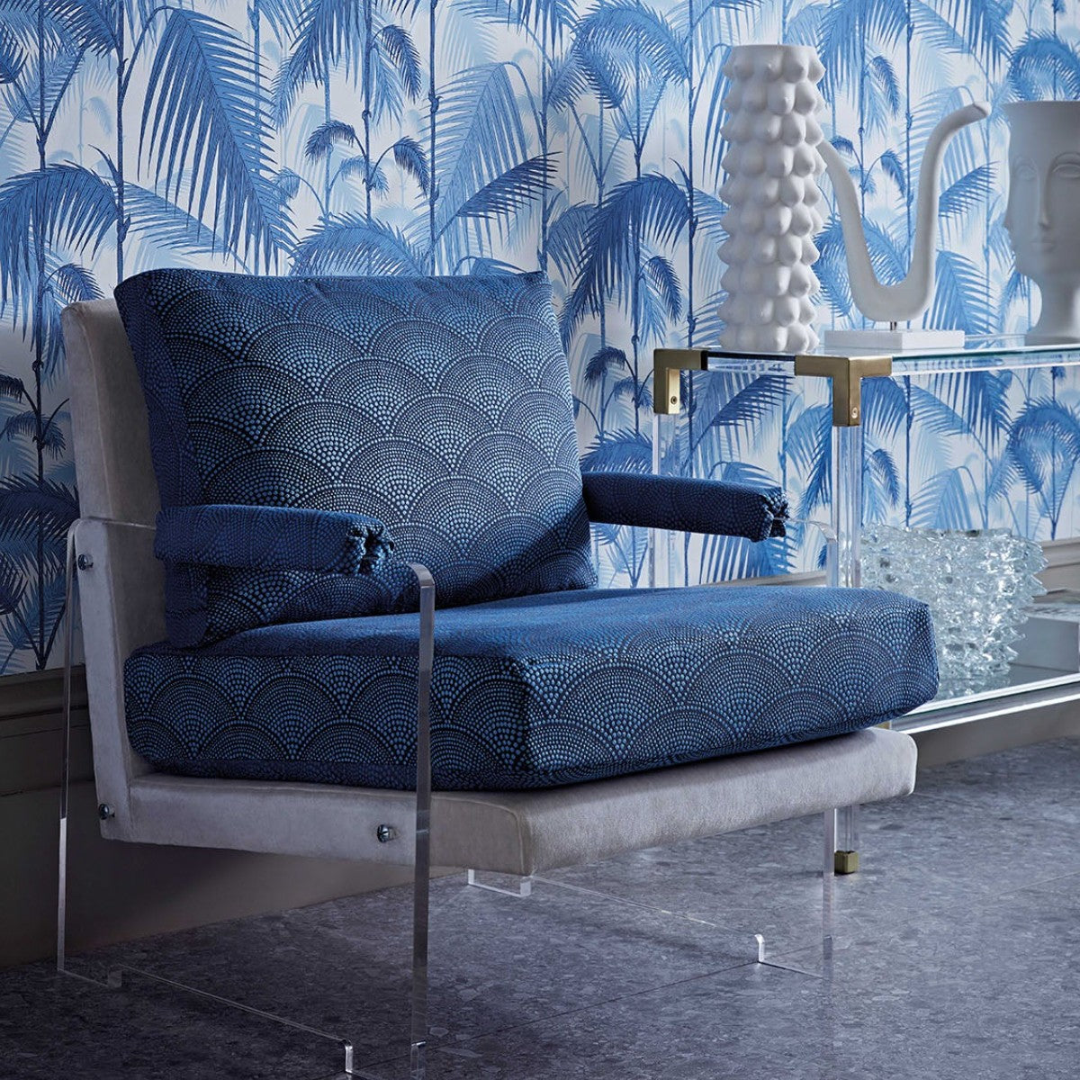 Cole & Son | Feather Fan Jacquard