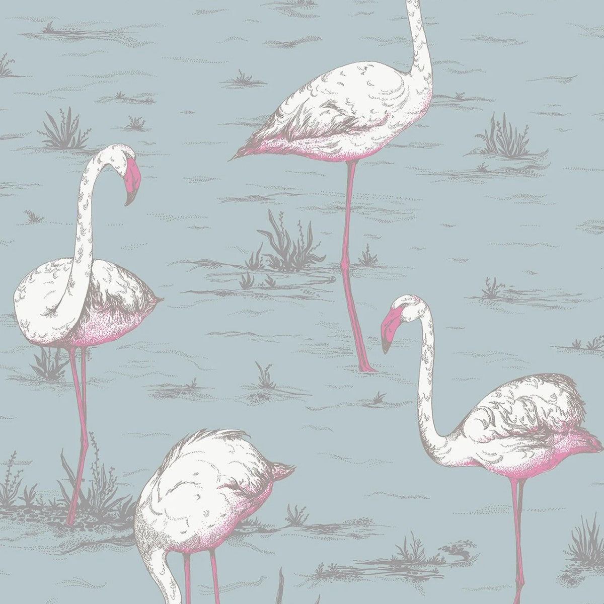 Cole & Son | Flamingos Linen