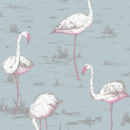 Cole & Son | Flamingos Linen