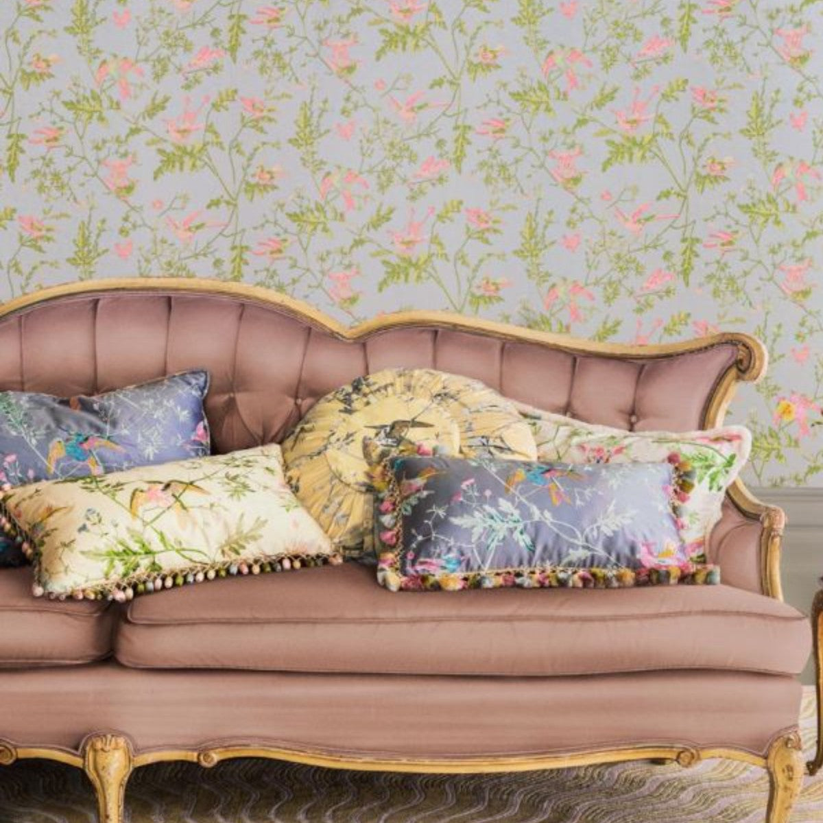 Cole & Son | Hummingbirds Silk