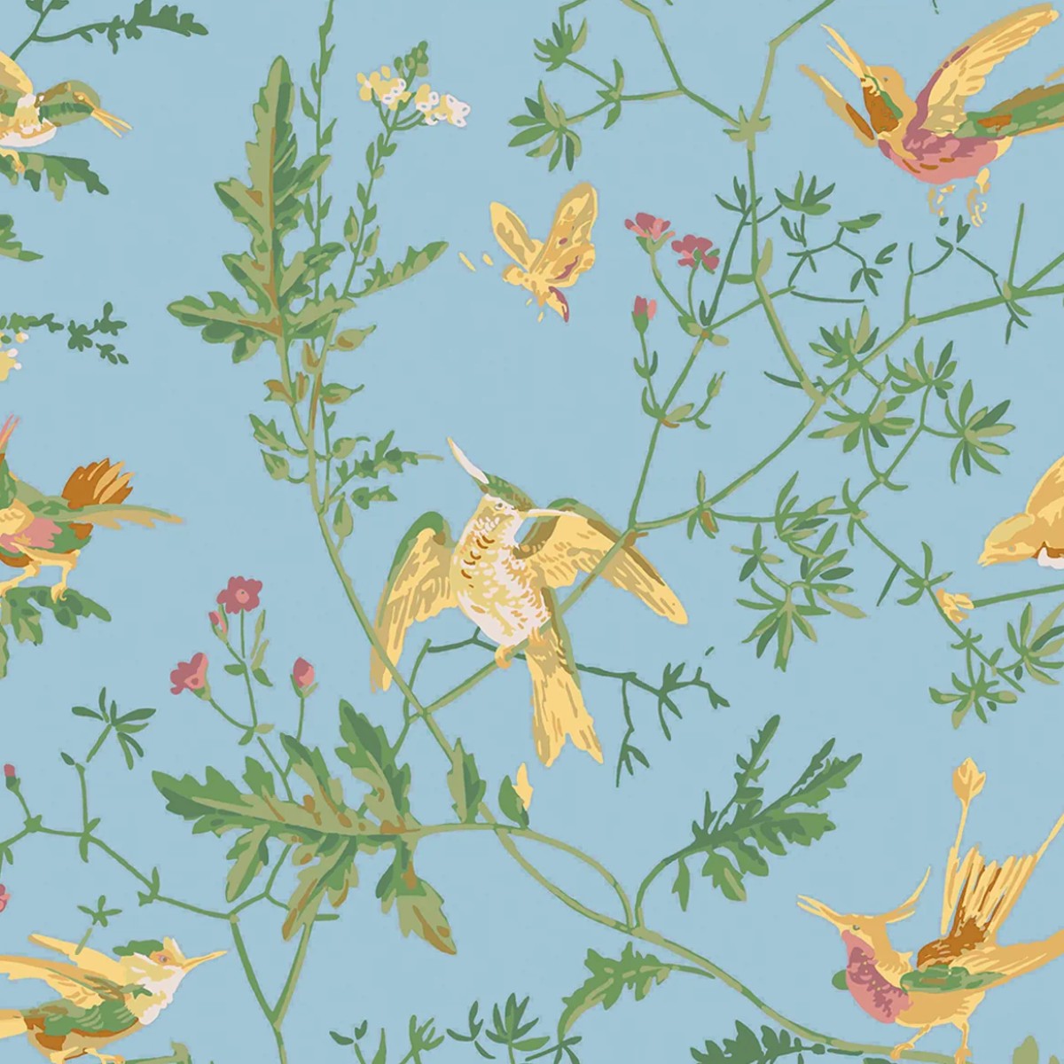 Cole & Son | Hummingbirds Cotton