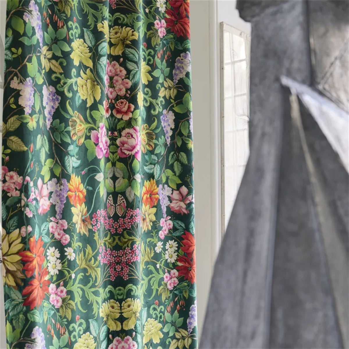 Designers Guild | Eleonora Velours Viridian