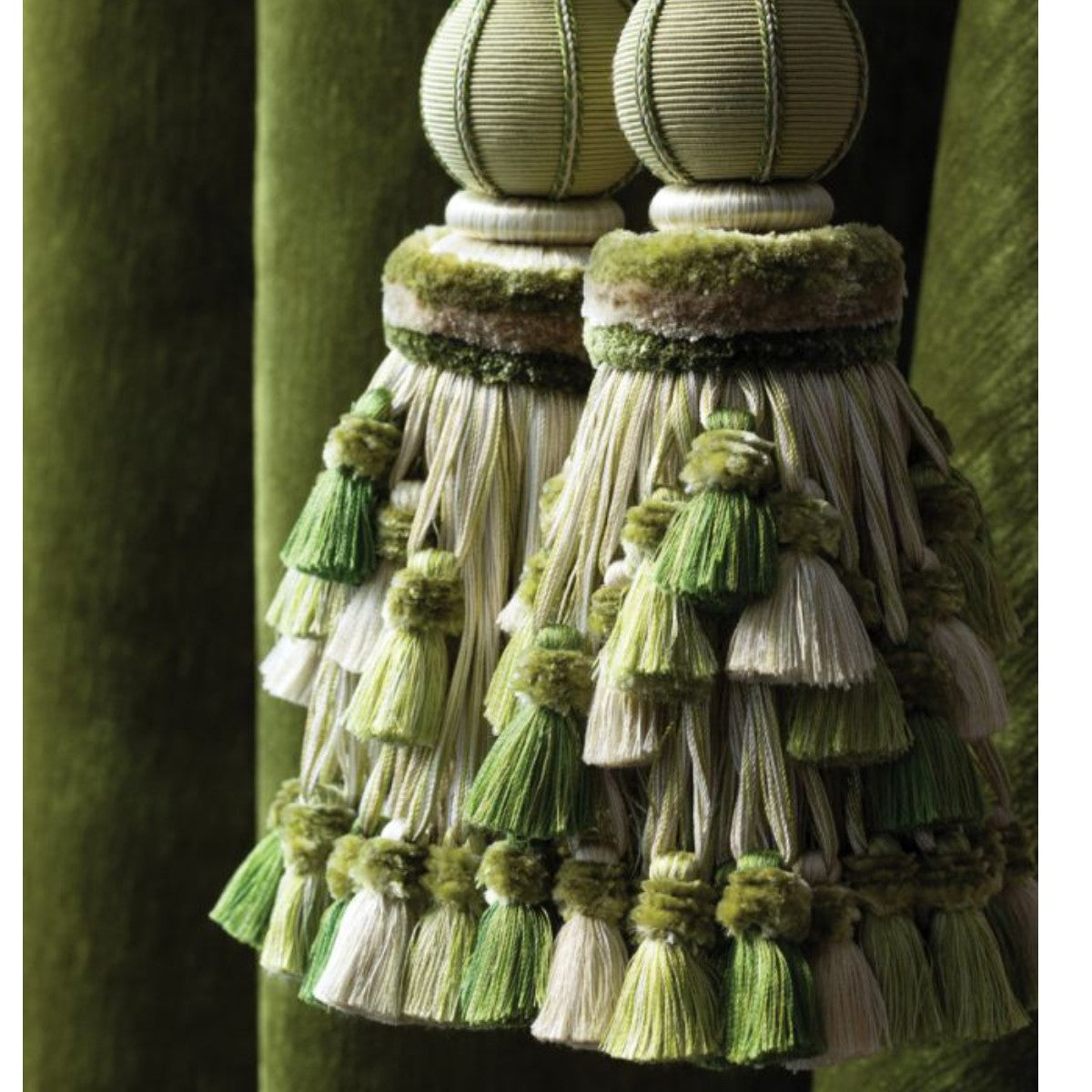 Samuel and Sons | Bagatelle Double Tassel Tieback