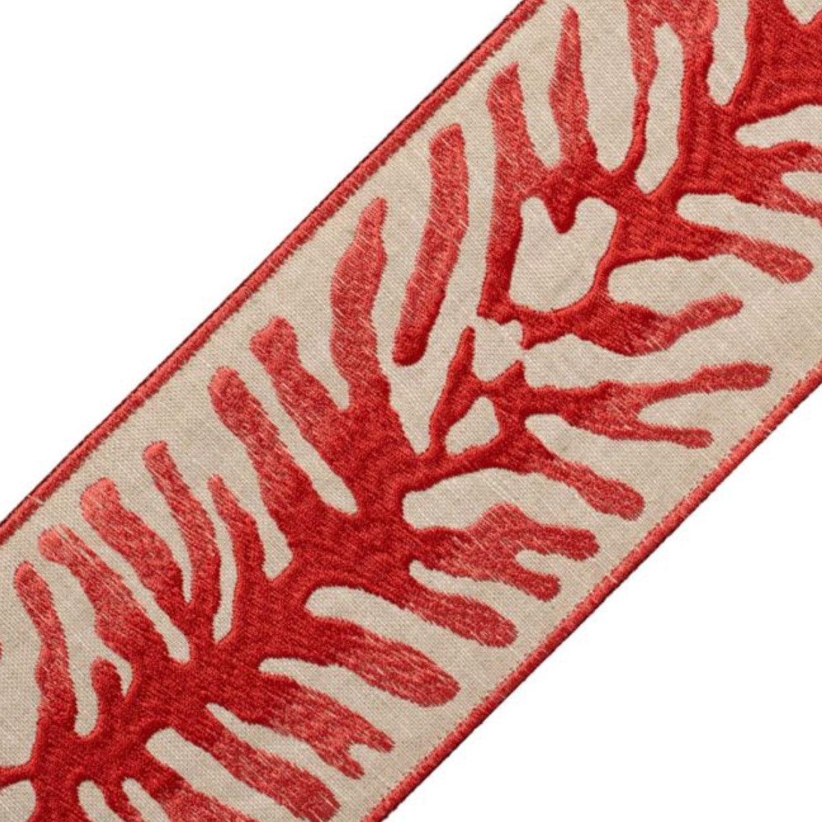 Samuel and Sons | Tahiti Embroidered Border