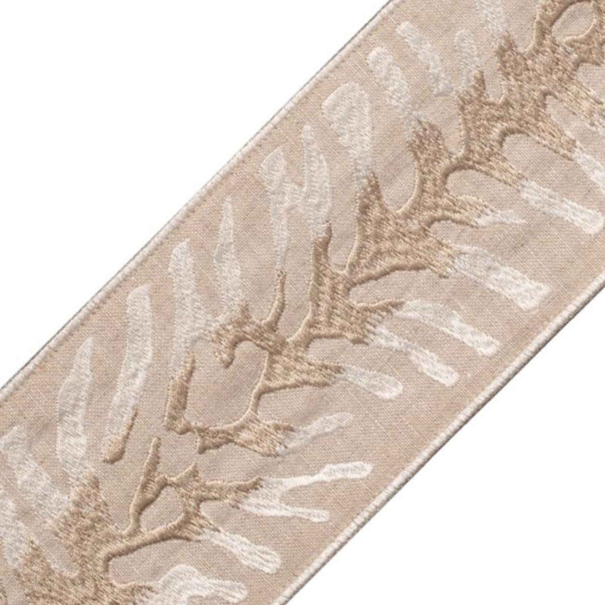 Samuel and Sons | Tahiti Embroidered Border