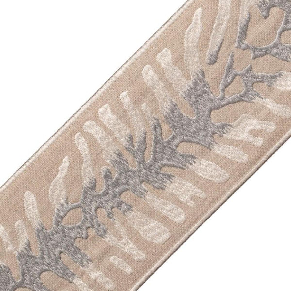 Samuel and Sons | Tahiti Embroidered Border