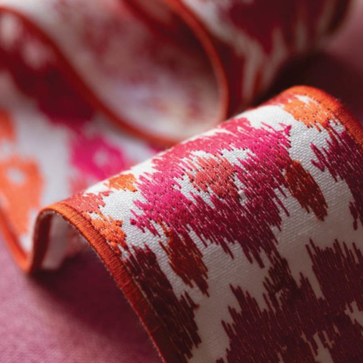 Samuel and Sons | Kauai Embroidered Border