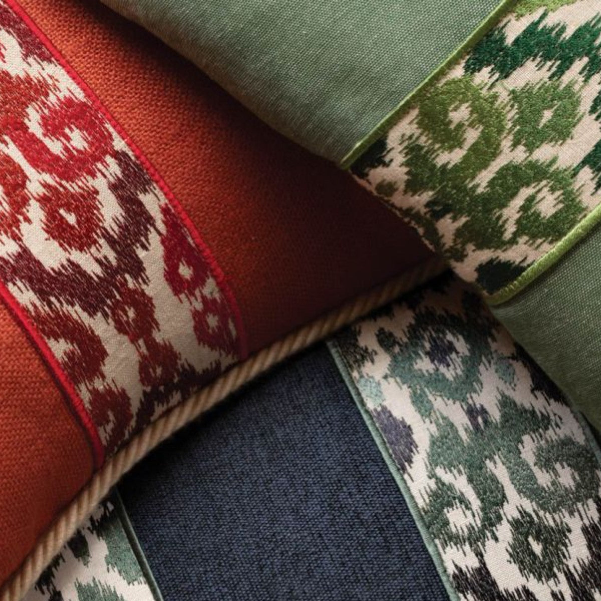 Samuel and Sons | Kauai Embroidered Border