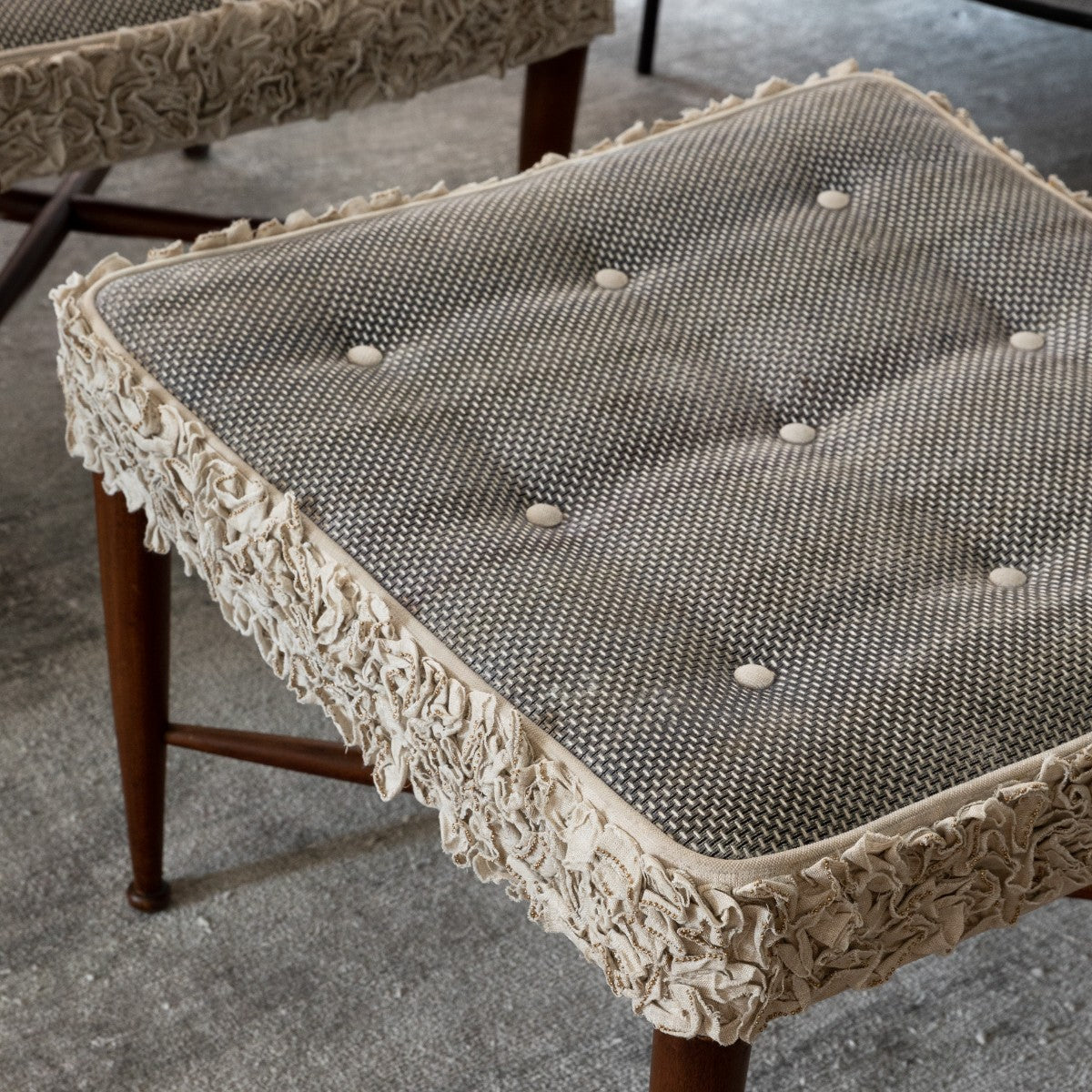 Samuel and Sons | Blossom Border Linen
