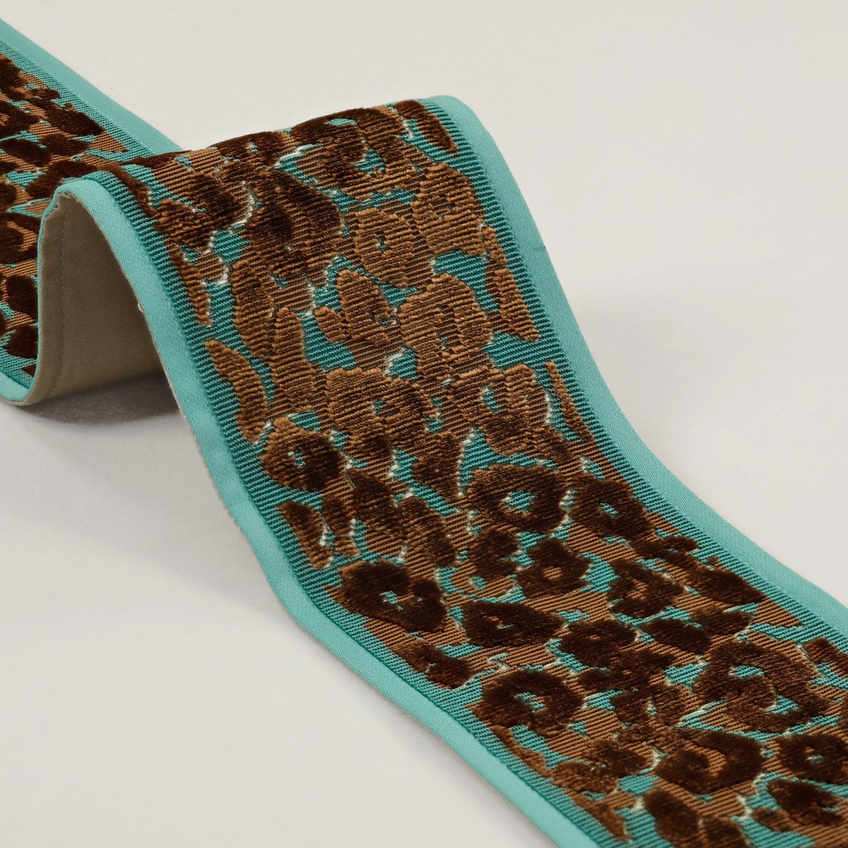 ROMO | Temperley London | Leopard Velvet Braid
