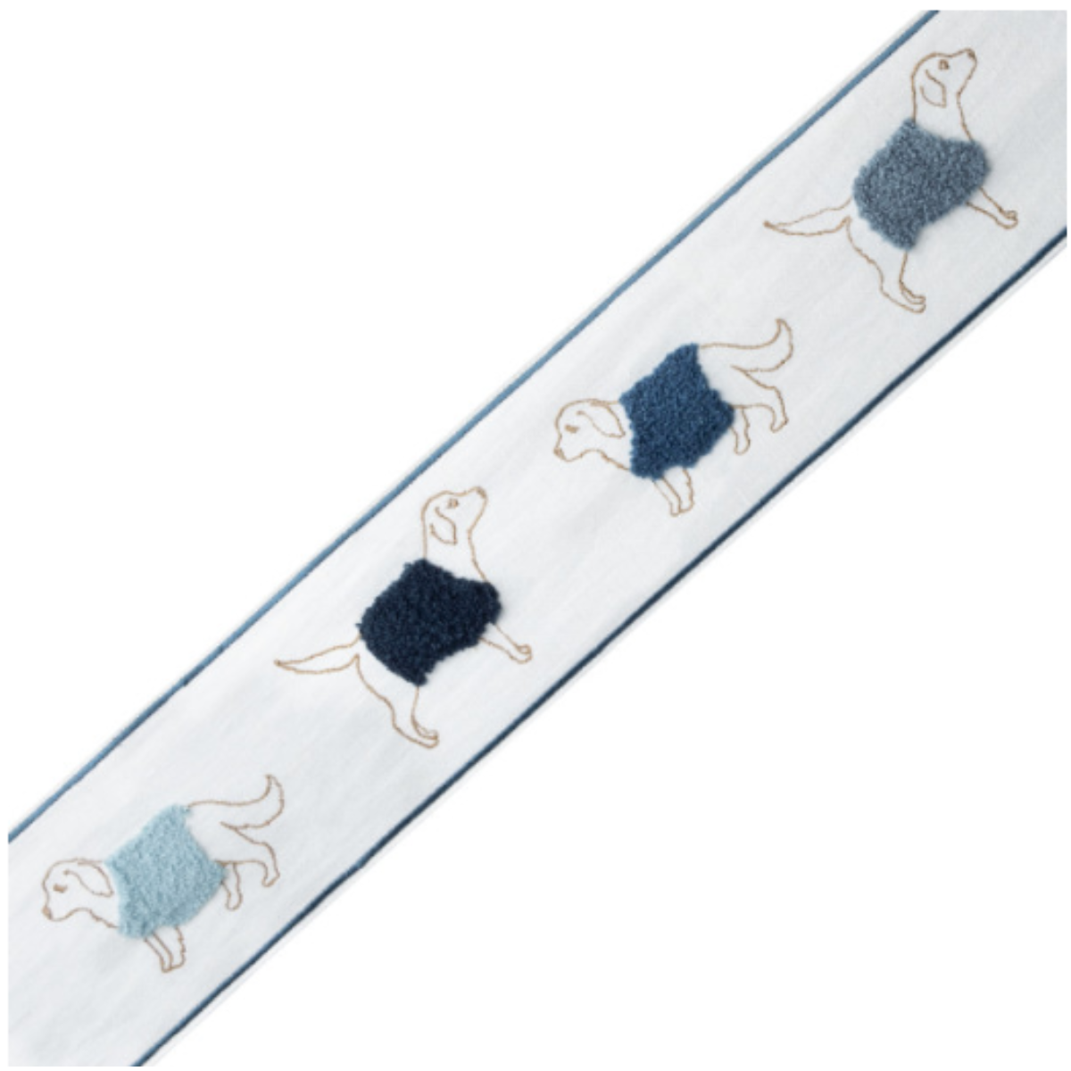 Samuel and Sons | Goldador Bouclé Border