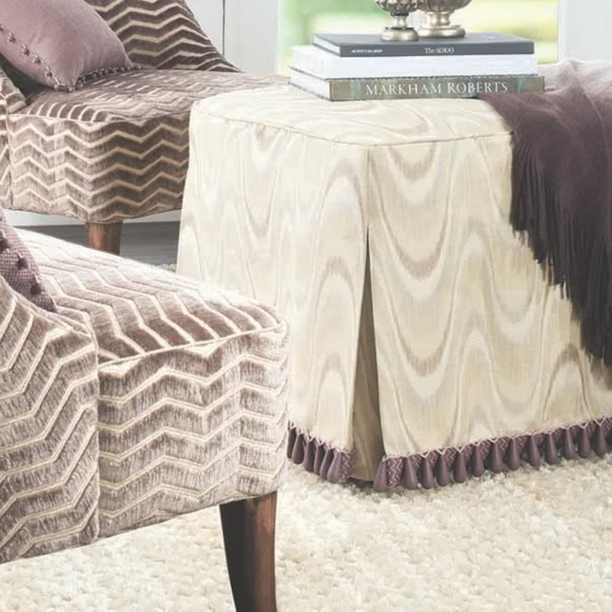 Samuel and Sons | Seychelles Wood Teardrop Fringe