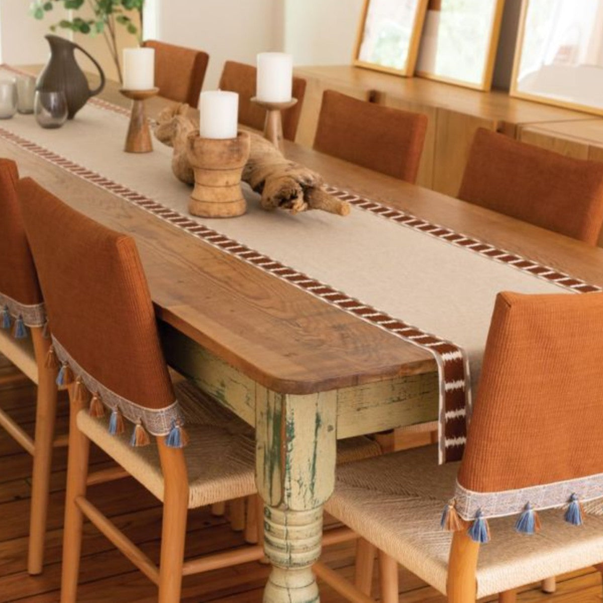 Samuel and Sons | Taos Tasseled Border