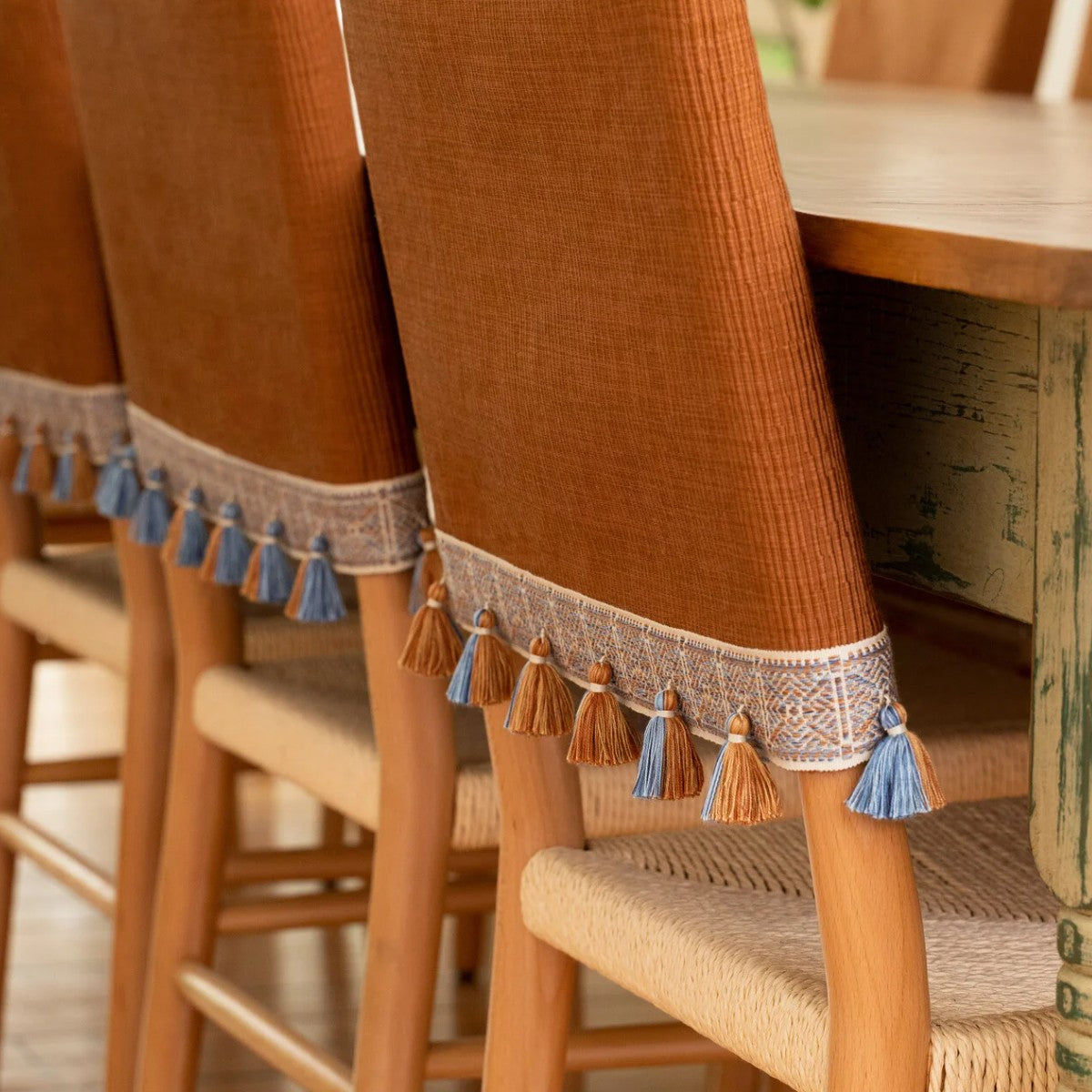 Samuel and Sons | Taos Tasseled Border