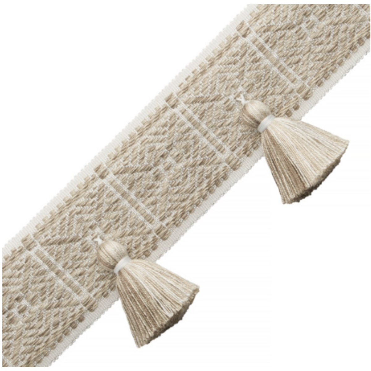 Samuel and Sons | Taos Tasseled Border