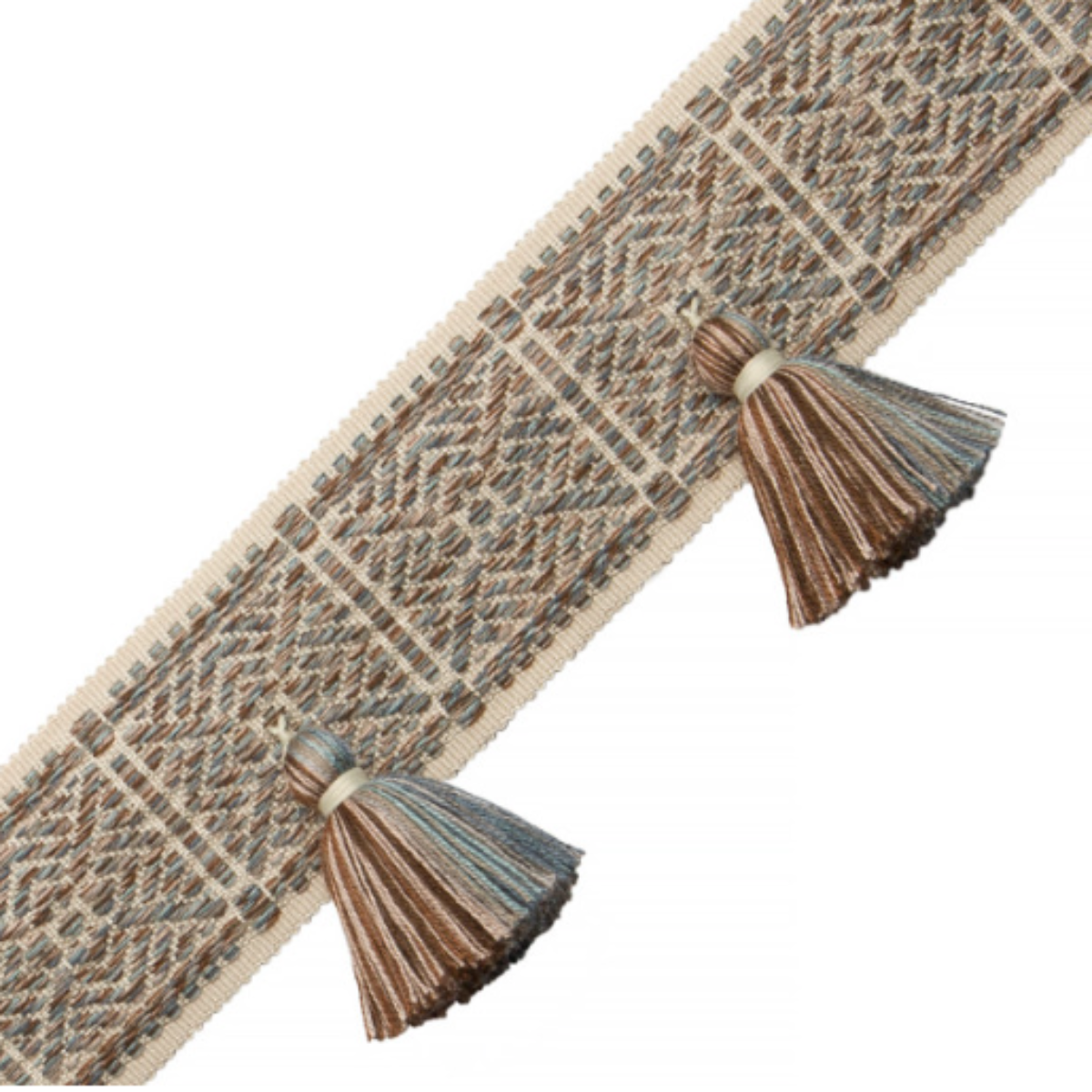 Samuel and Sons | Taos Tasseled Border