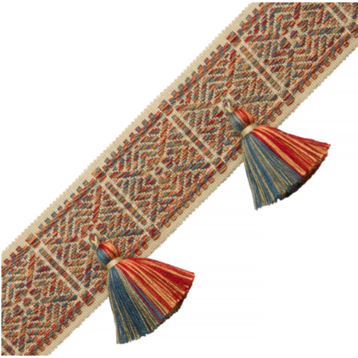 Samuel and Sons | Taos Tasseled Border