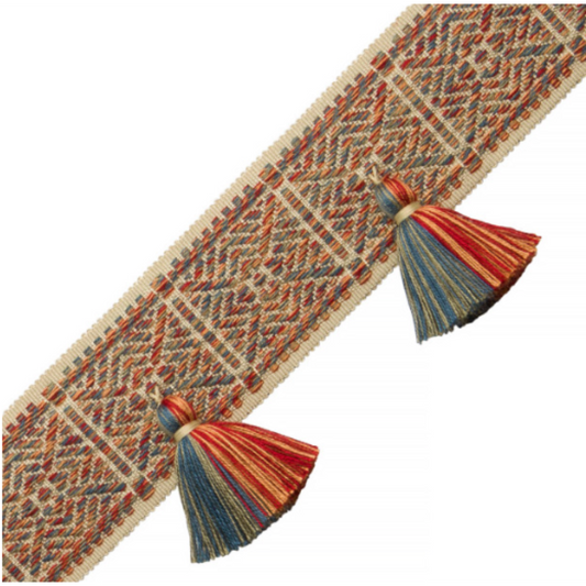 Samuel and Sons | Taos Tasseled Border