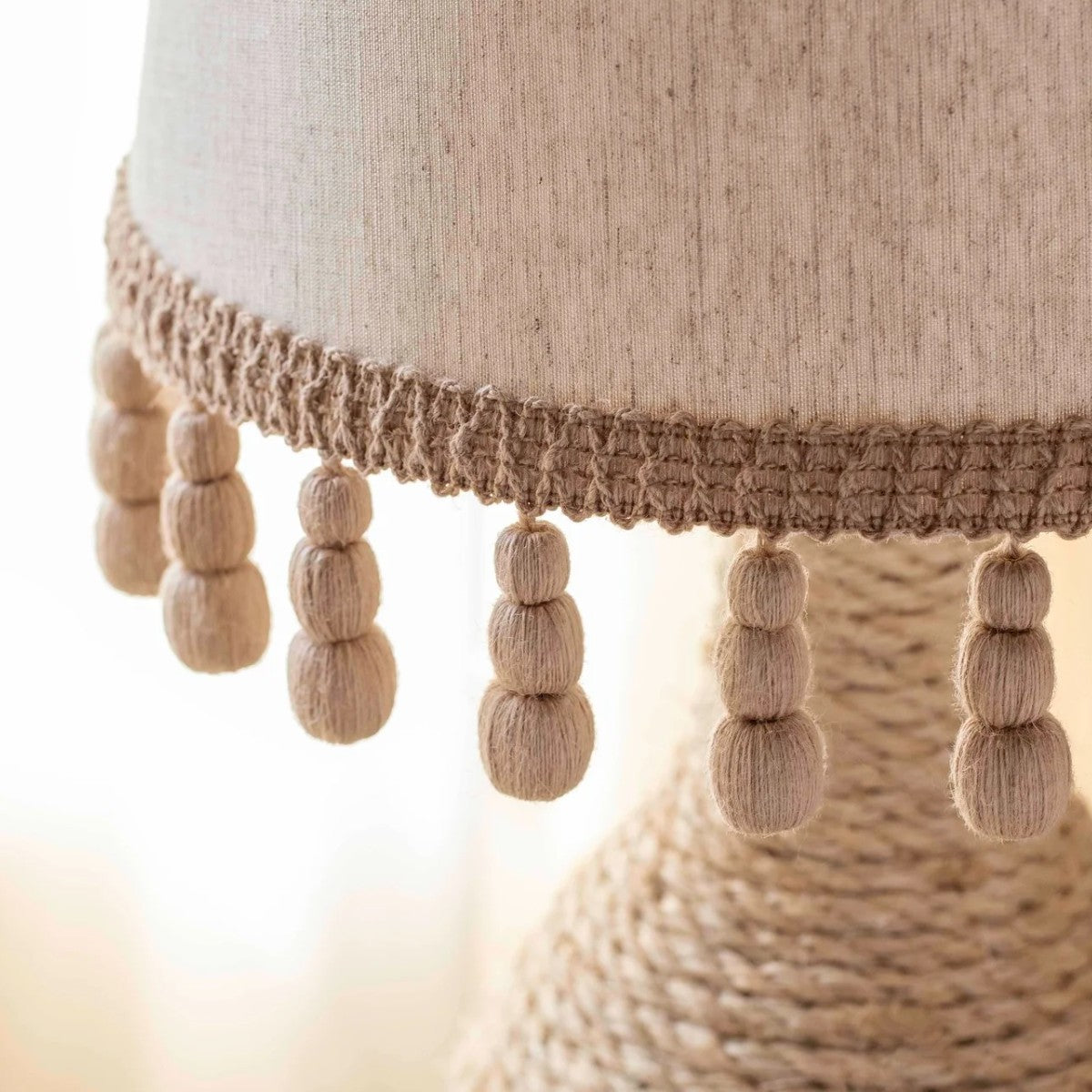 Samuel and Sons | Bali Jute Triple Beaded Fringe