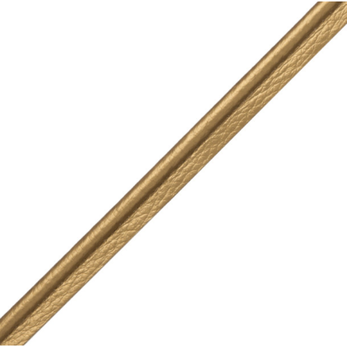 Samuel and Sons | Pietro Metallic Leather Piping