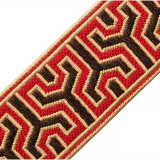 Samuel and Sons | Otero Embroidered Border