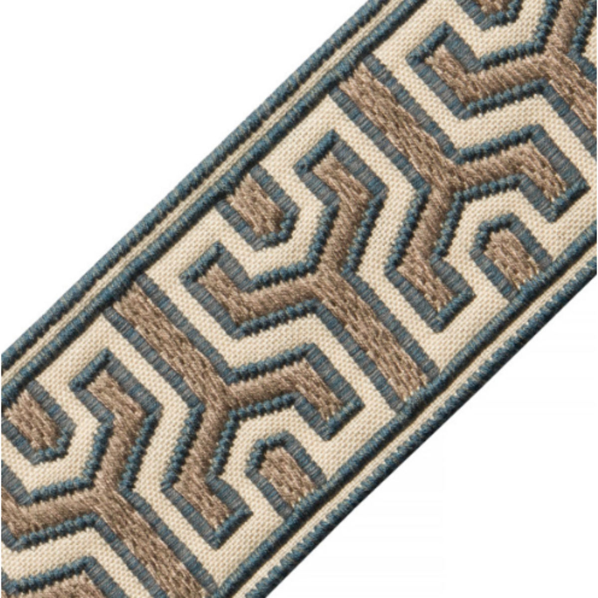 Samuel and Sons | Otero Embroidered Border