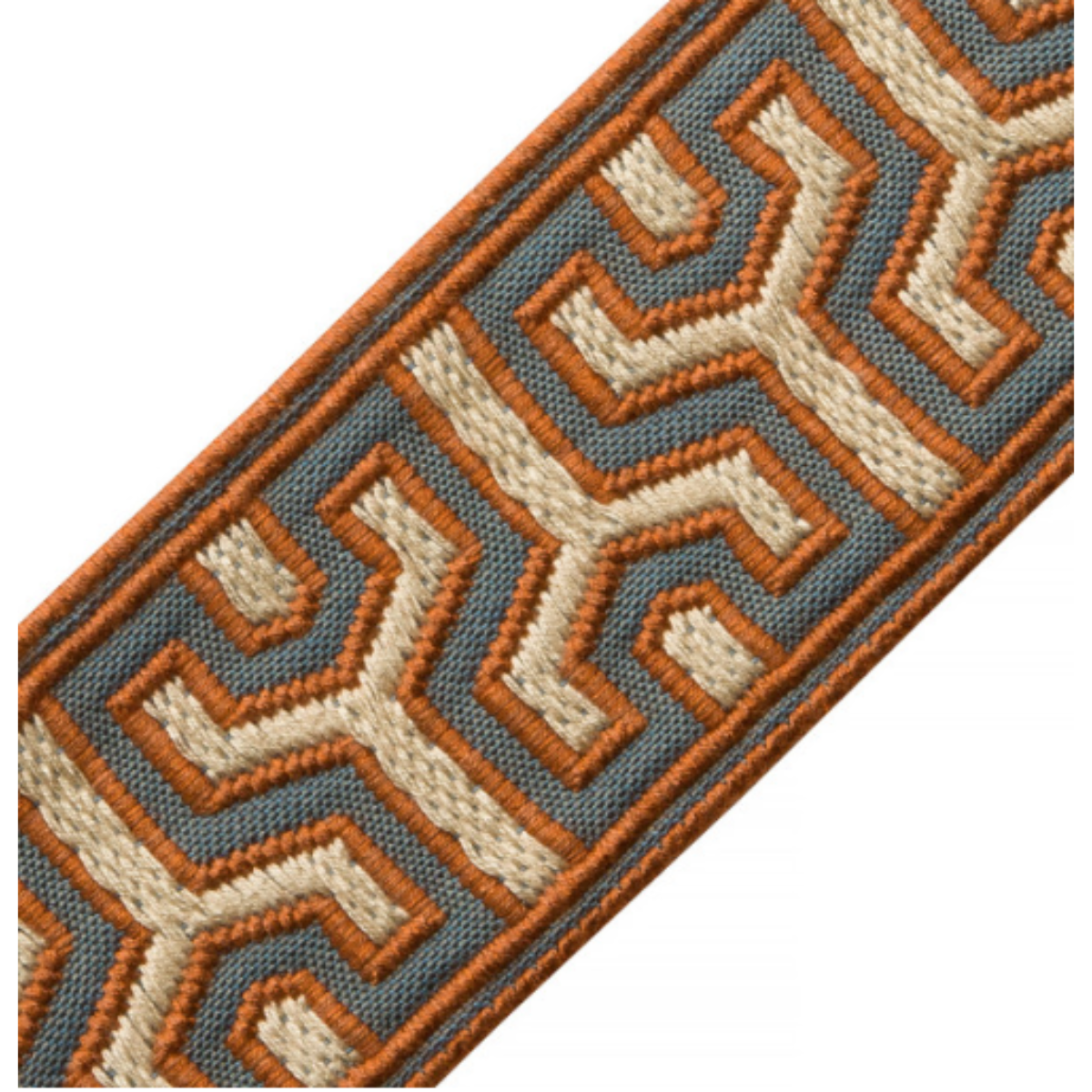 Samuel and Sons | Otero Embroidered Border