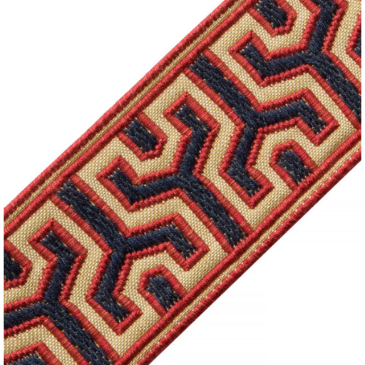 Samuel and Sons | Otero Embroidered Border