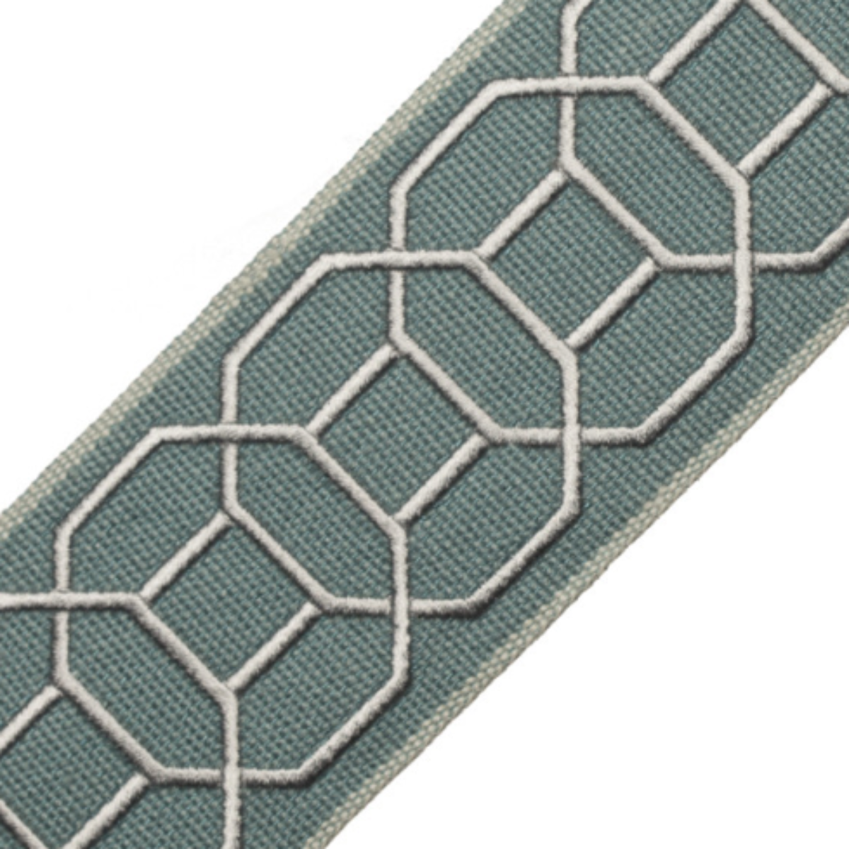 Samuel and Sons | Sakiori Embroidered Border