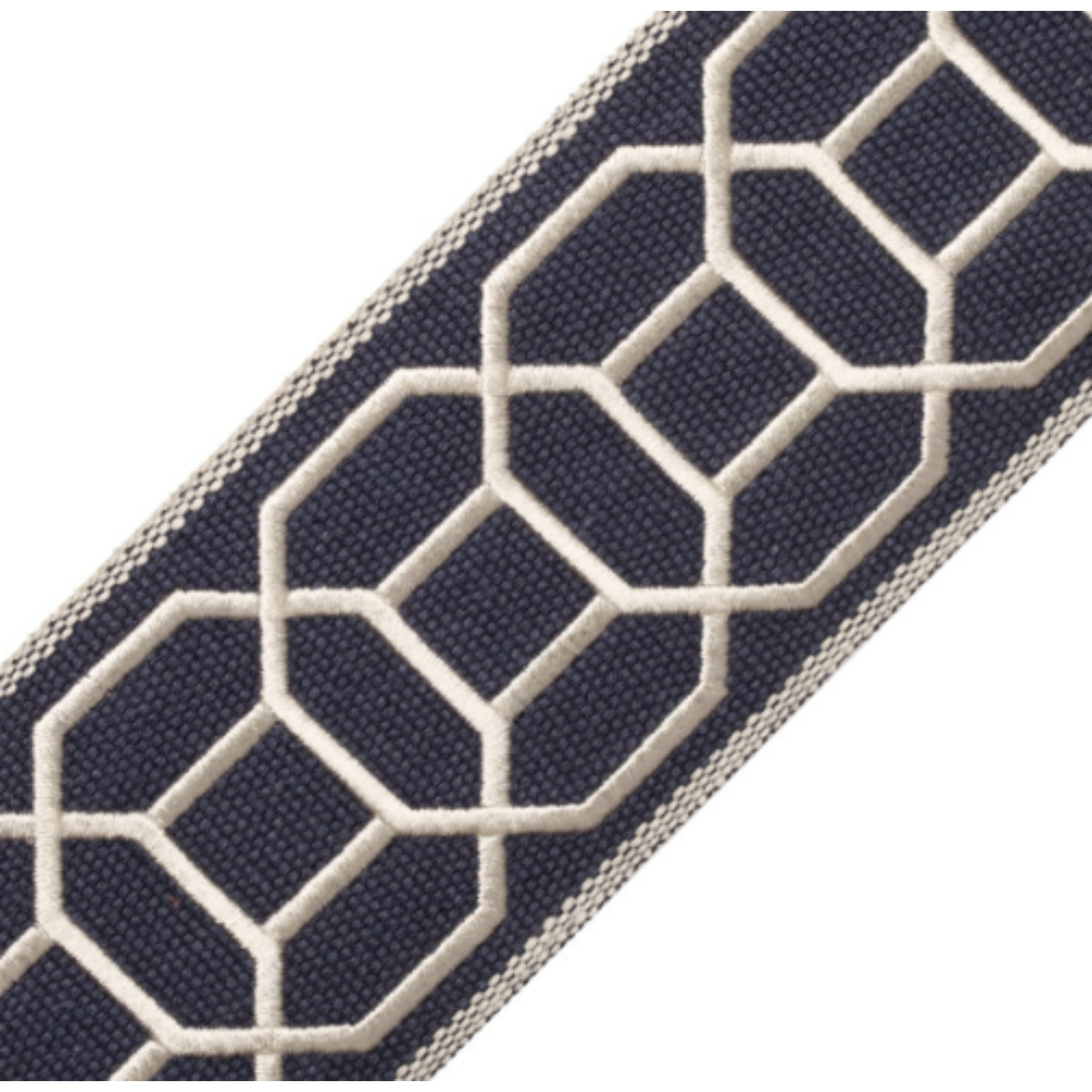 Samuel and Sons | Sakiori Embroidered Border