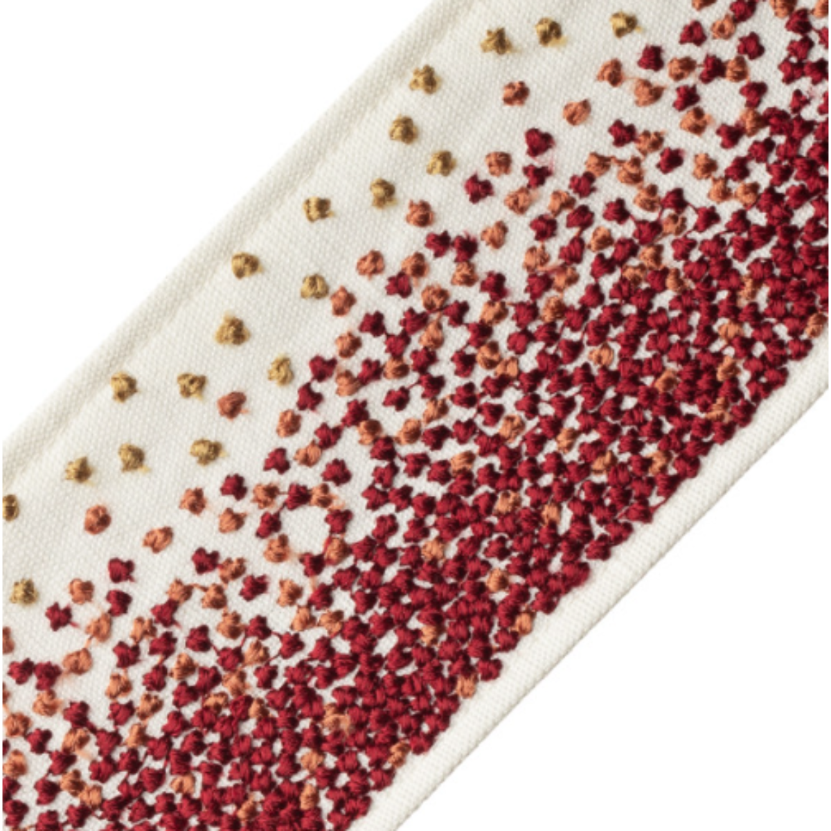 Samuel and Sons | Colony Embroidered Border