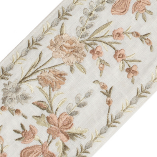 Samuel and Sons | Antoinette Embroidered Border