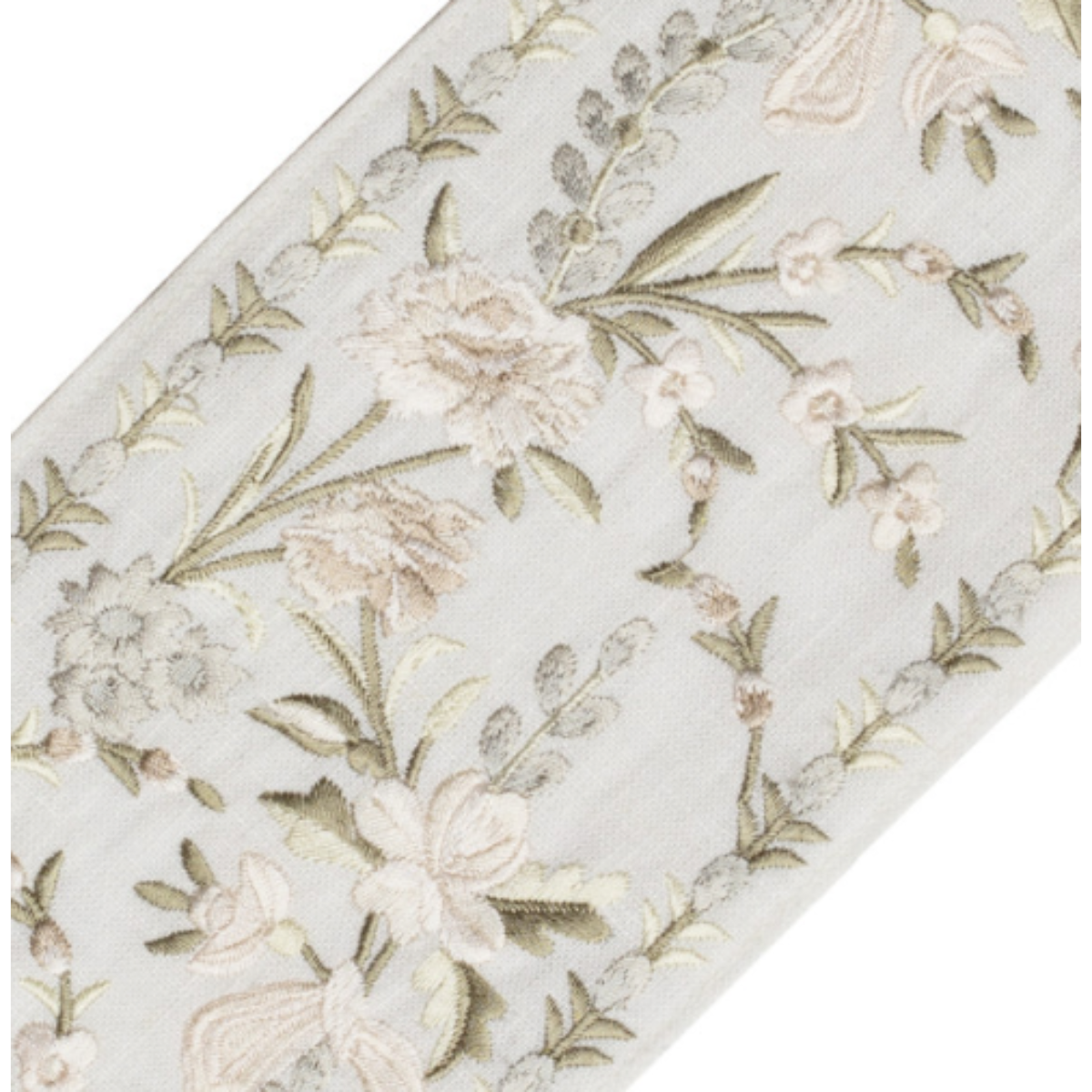 Samuel and Sons | Antoinette Embroidered Border