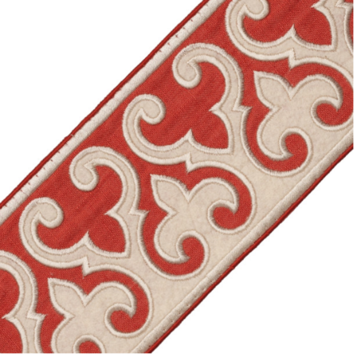 Samuel and Sons | Carlton Appliqué Border