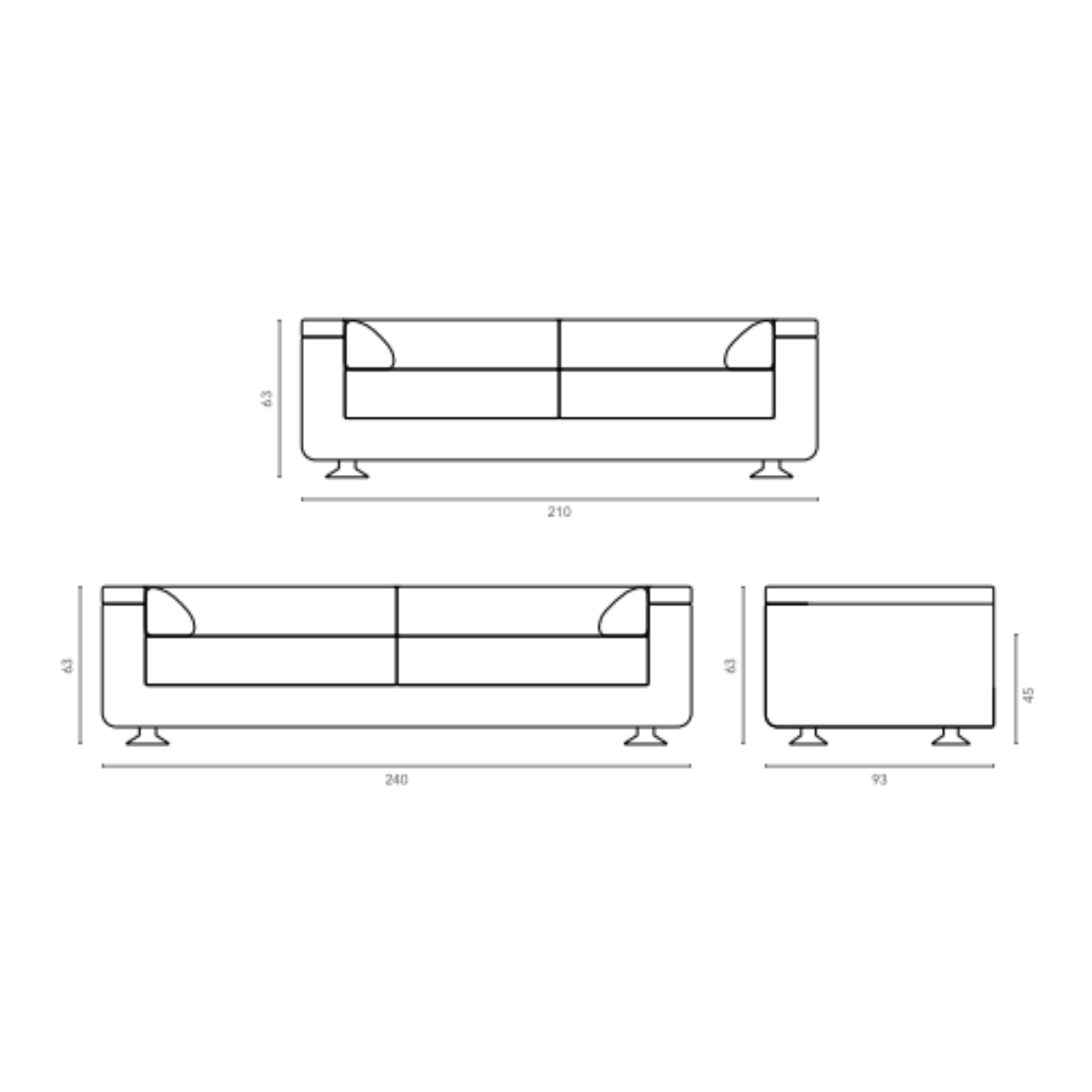 Nobilis | Canapé Factory Sofa