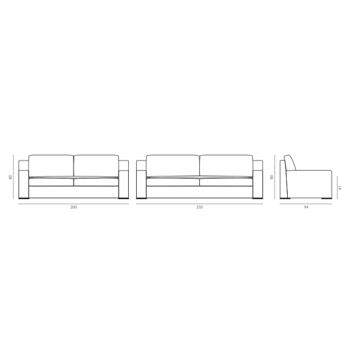 Nobilis | Canapé Formentera Sofa